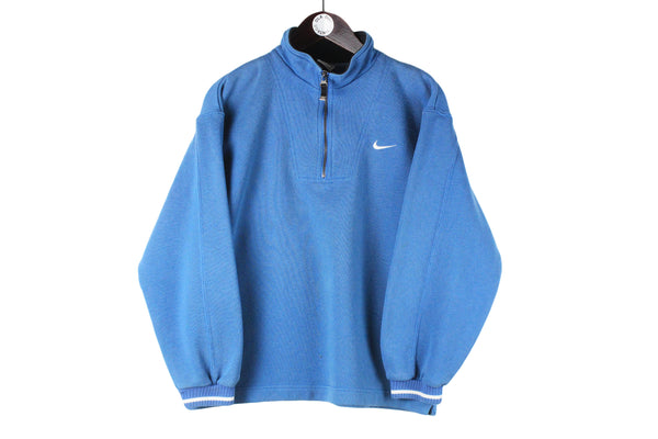 Vintage Nike Sweatshirt 1/4 Zip Women's Medium