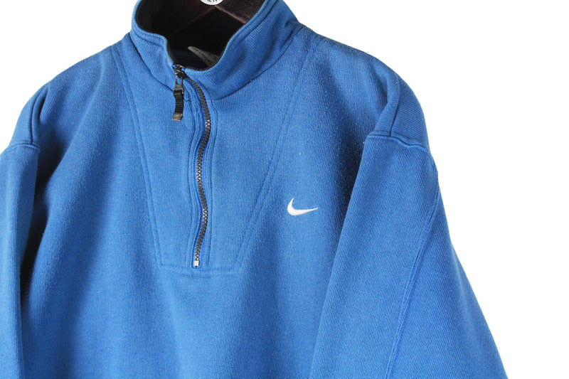 Vintage Nike Sweatshirt 1/4 Zip Women's Medium