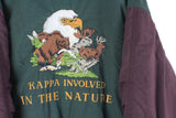 Vintage Kappa "Involved In The Nature" Jacket XLarge