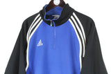 Vintage Adidas Sweatshirt 1/4 Zip Medium