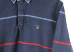 Vintage Gant Rugby Shirt Medium