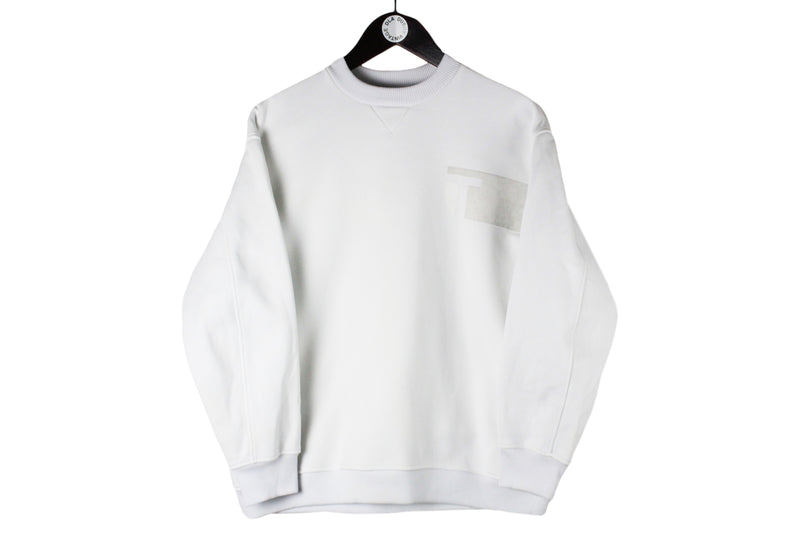 Alexander Wang Sweatshirt Small white streetwear collection authentic crewneck jumper