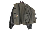Vintage Ordonnansjacka Swedish Army Motorcycle Oljon Malung 50s Leather Jacket Large / XLarge