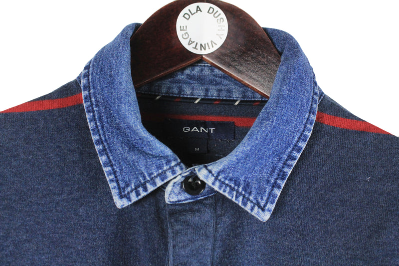 Vintage Gant Rugby Shirt Medium