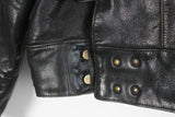Vintage Ordonnansjacka Swedish Army Motorcycle Oljon Malung 50s Leather Jacket Large / XLarge