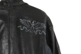 Vintage Ordonnansjacka Swedish Army Motorcycle Oljon Malung 50s Leather Jacket Large / XLarge