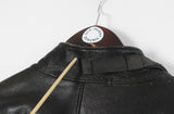 Vintage Ordonnansjacka Swedish Army Motorcycle Oljon Malung 50s Leather Jacket Large / XLarge