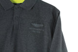 Aston Martin x Hackett Long Sleeve Polo T-Shirt Medium