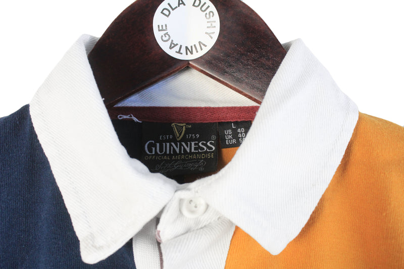 Vintage Guinness Rugby Shirt Large