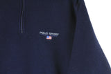 Vintage Polo Sport by Ralph Lauren Fleece 1/4 Zip Women's Small Oversized