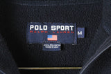 Vintage Polo Sport by Ralph Lauren Fleece 1/4 Zip Women's Small Oversized