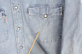 Vintage Edwin Denim Shirt Medium