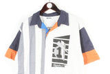 Vintage Reebok Polo T-Shirt Medium