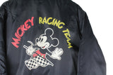 Vintage Mickey Mouse Racing Team Bomber Jacket Medium