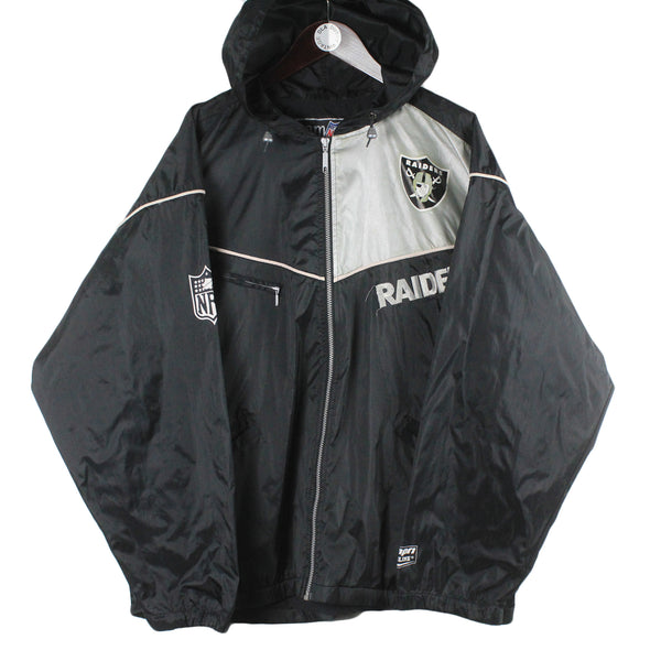 Vintage Los Angeles Raiders Campri Line Jacket XLarge – dla dushy