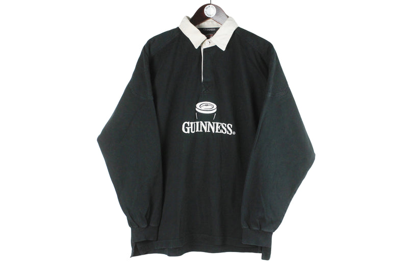 Vintage Guinness Rugby Shirt Medium