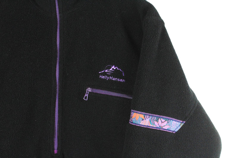 Vintage Helly Hansen Fleece Half Zip Small