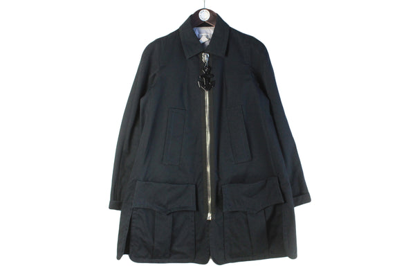 Sonia by Sonia Rykiel Jacket Women's 38 streetwear blue coat minimalistic fancy coat large pockets navy blue