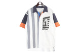 Vintage Reebok Polo T-Shirt Medium
