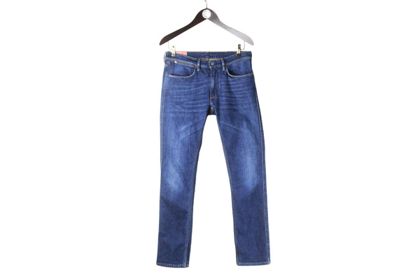 Acne Studios Bla Konst Floragatan 13 Jeans W 32 L 32 blue men's denim pants authentic streetwear minimalistic 