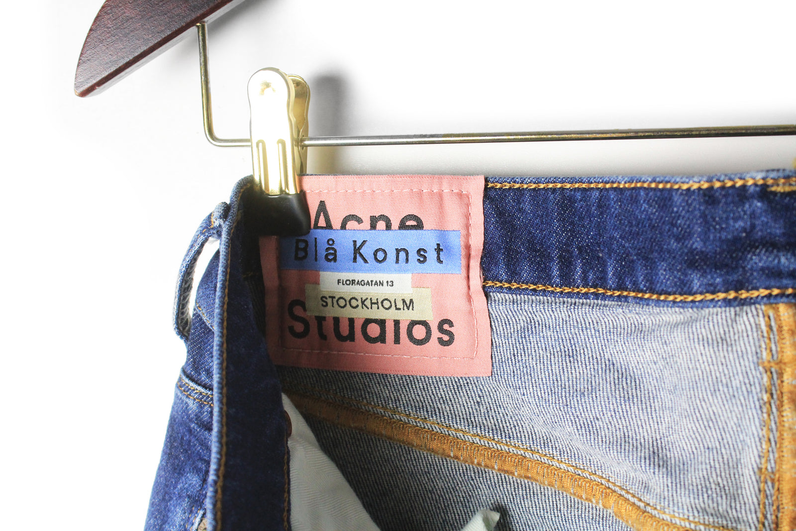 Acne Studios Bla Konst Floragatan 13 Jeans W 32 L 32 – dla dushy