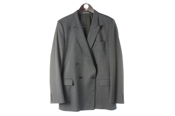 Vintage Christian Dior Blazer Large blazer wool coat 90s authentic luxury jacket