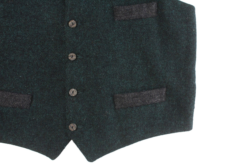 Vintage Harris Tweed Vest XLarge