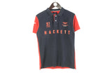 Hackett x Aston Martin Formula 1 Polo T-Shirt Small blue red big logo 90s racing Formula 1 F1 short sleeve shirt