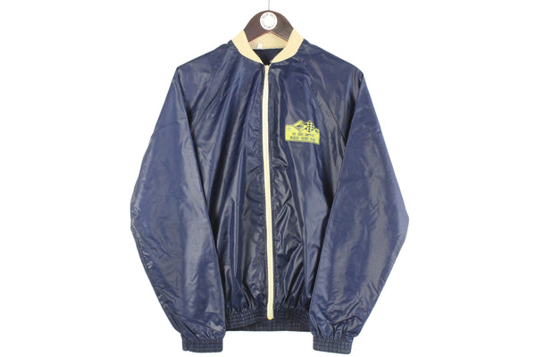 Vintage Aspen Jacket Medium light wear windbreaker bomber style ADAC peugeot 80s 90s retro classic sport racing style jacket