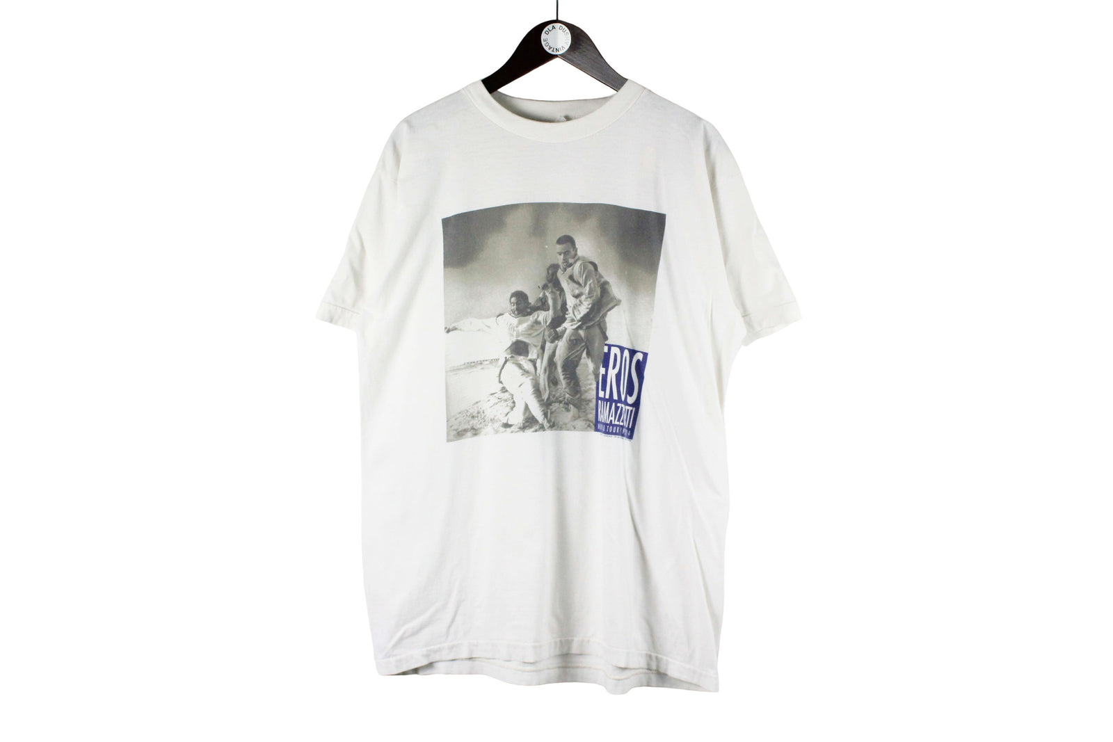 Vintage Eros Ramazzotti World Tour 1993/94 T-Shirt XLarge – dla dushy