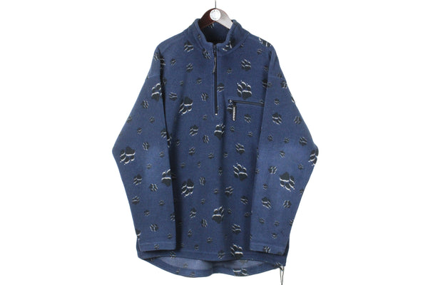 Vintage Jack Wolfskin Fleece 1/4 Zip XLarge