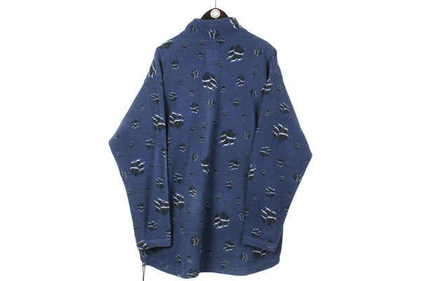 Vintage Jack Wolfskin Fleece 1/4 Zip XLarge