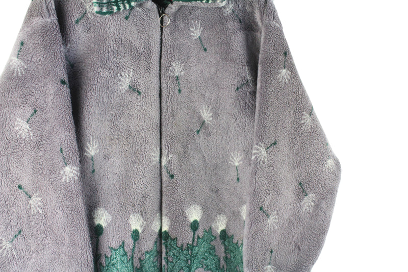 Vintage Fleece Full Zip Women's Medium