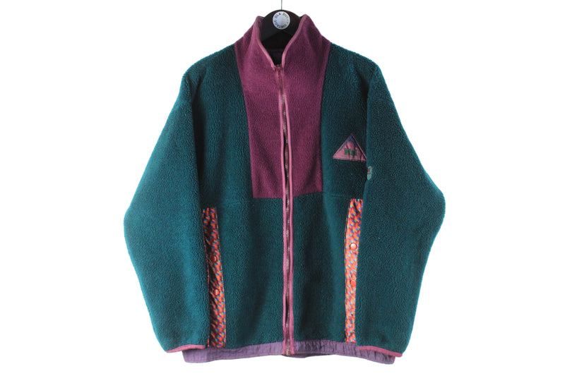Vintage Helly Hansen Fleece Small outdoor sweater 90s heavy winter trekking wear jumper