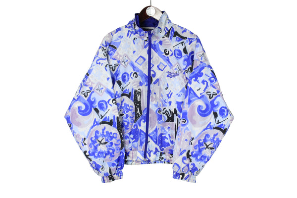 Vintage Reebok Track Jacket Women's Medium
