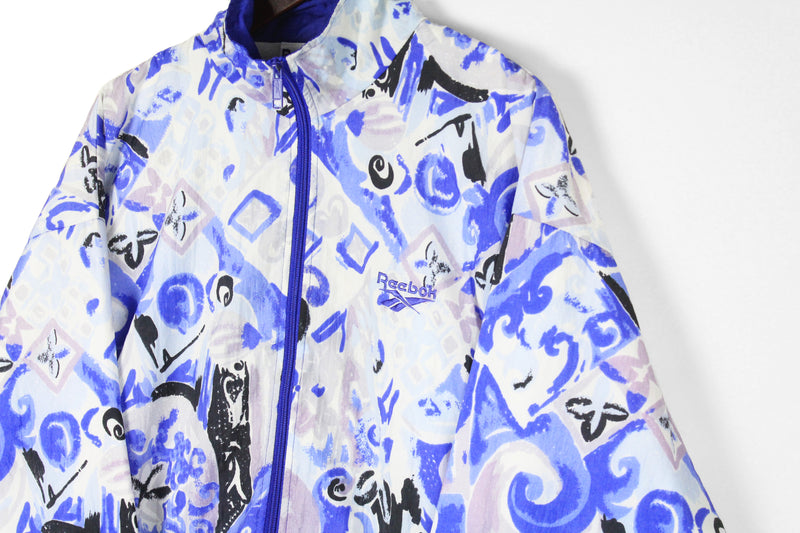 Vintage Reebok Track Jacket Women's Medium