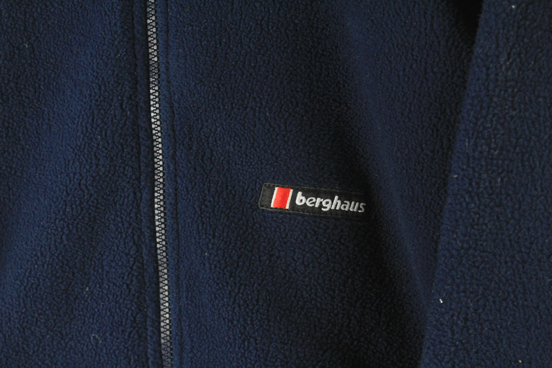 Vintage Berghaus Fleece Full Zip Large