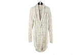 Nina Ricci Cardigan Women's Medium luxury cashmere wool heavy sweater authentic luxury long fit jumper jacket