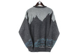 Vintage Arctic Dogs Sweater Medium