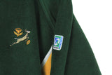 Vintage South Africa Rugby Team Fleece Full Zip XLarge