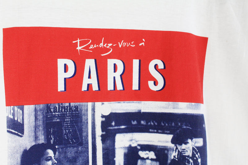 Vintage Randevu Vous in Paris T-Shirt XLarge