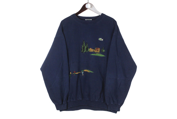 Vintage Lacoste Sweatshirt Large