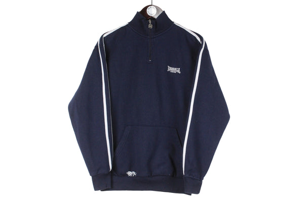 Vintage Lonsdale Sweatshirt 1/4 Zip Small