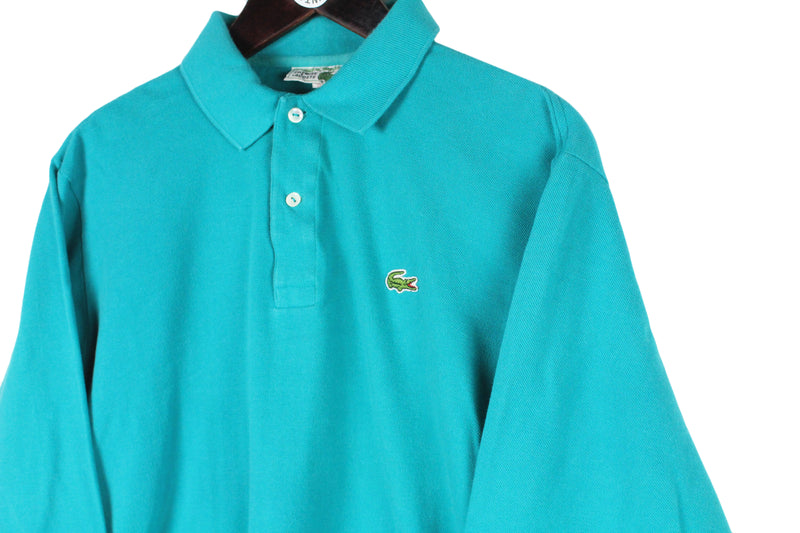 Vintage Lacoste Long Sleeve Polo T-Shirt  Medium