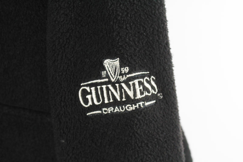 Vintage Guinness Fleece 1/4 Zip Medium