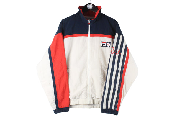 Vintage Fila Track Jacket Medium Bjorn Borg 90s retro tennis style windbreaker sport jacket Italian brand