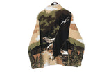 Vintage Eagle Fleece Full Zip Women's XLarge