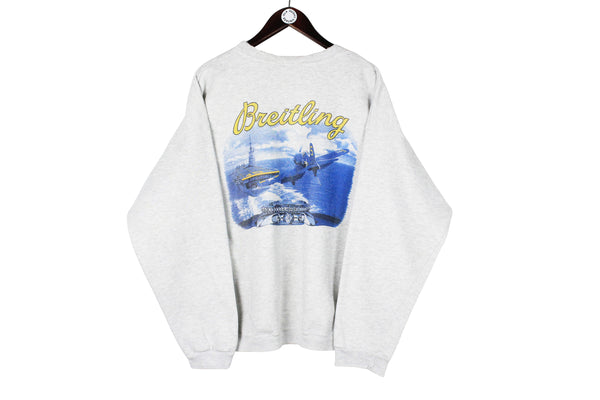 Vintage Breitling Sweatshirt Large / XLarge