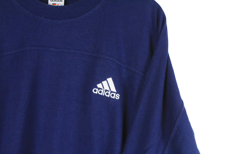 Vintage Adidas Long Sleeve T-Shirt Large