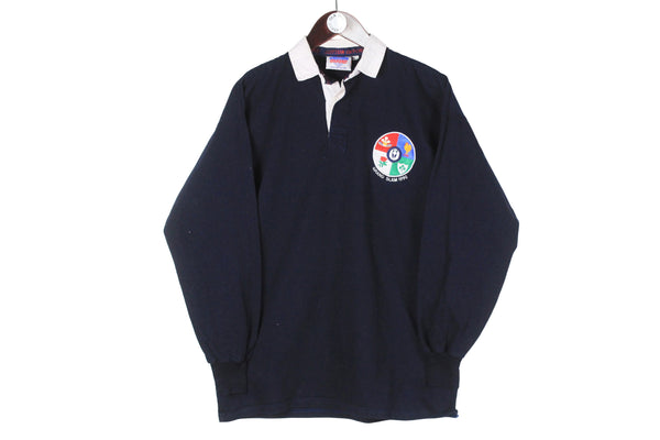 Vintage Scotland Grand Slam 1990 Cotton Oxford Rugby Shirt Medium